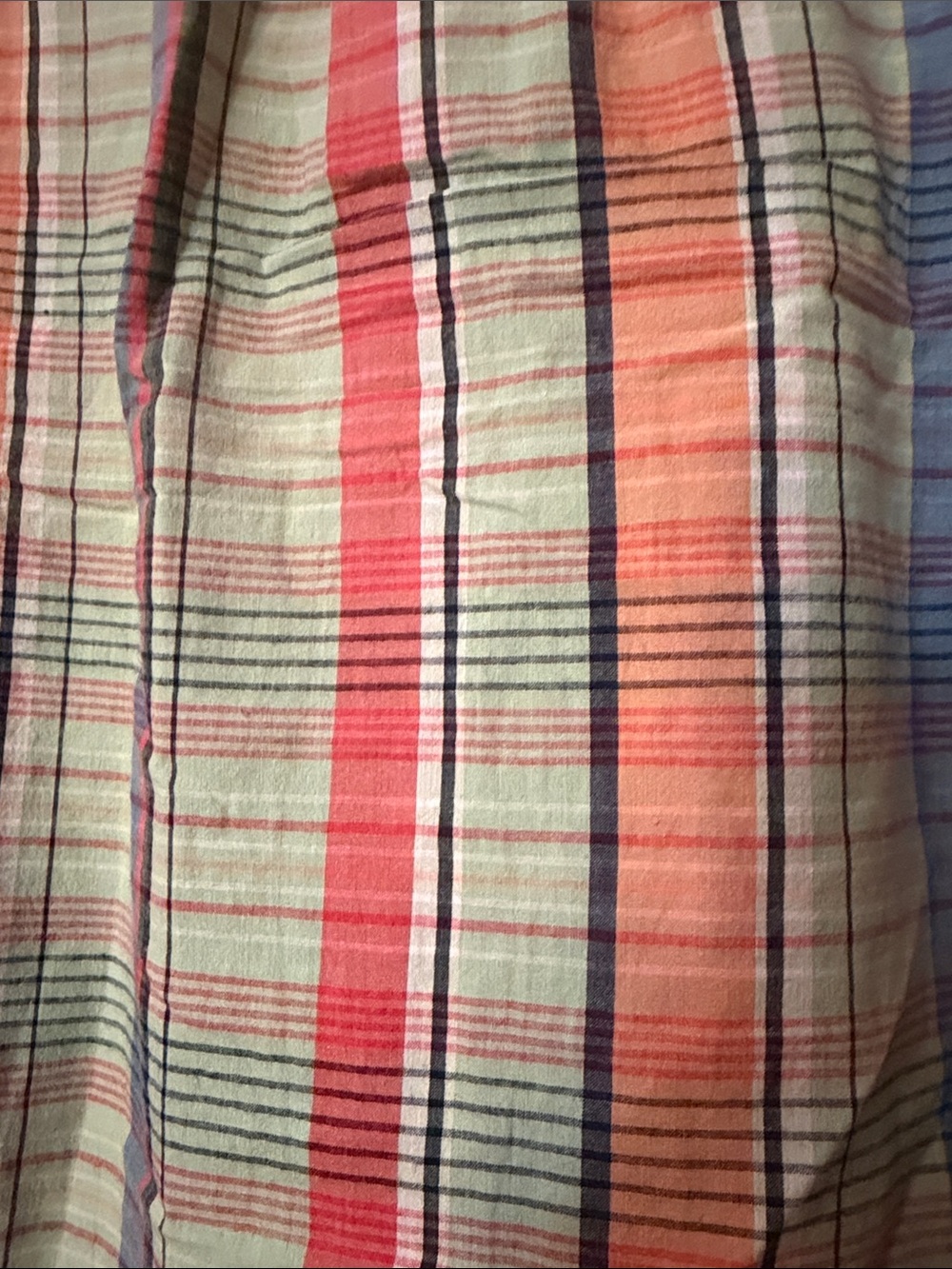 Ralph Lauren Short-Sleeve Plaid Button-Up Shirt - Pastel Multi - Picture 5 of 5